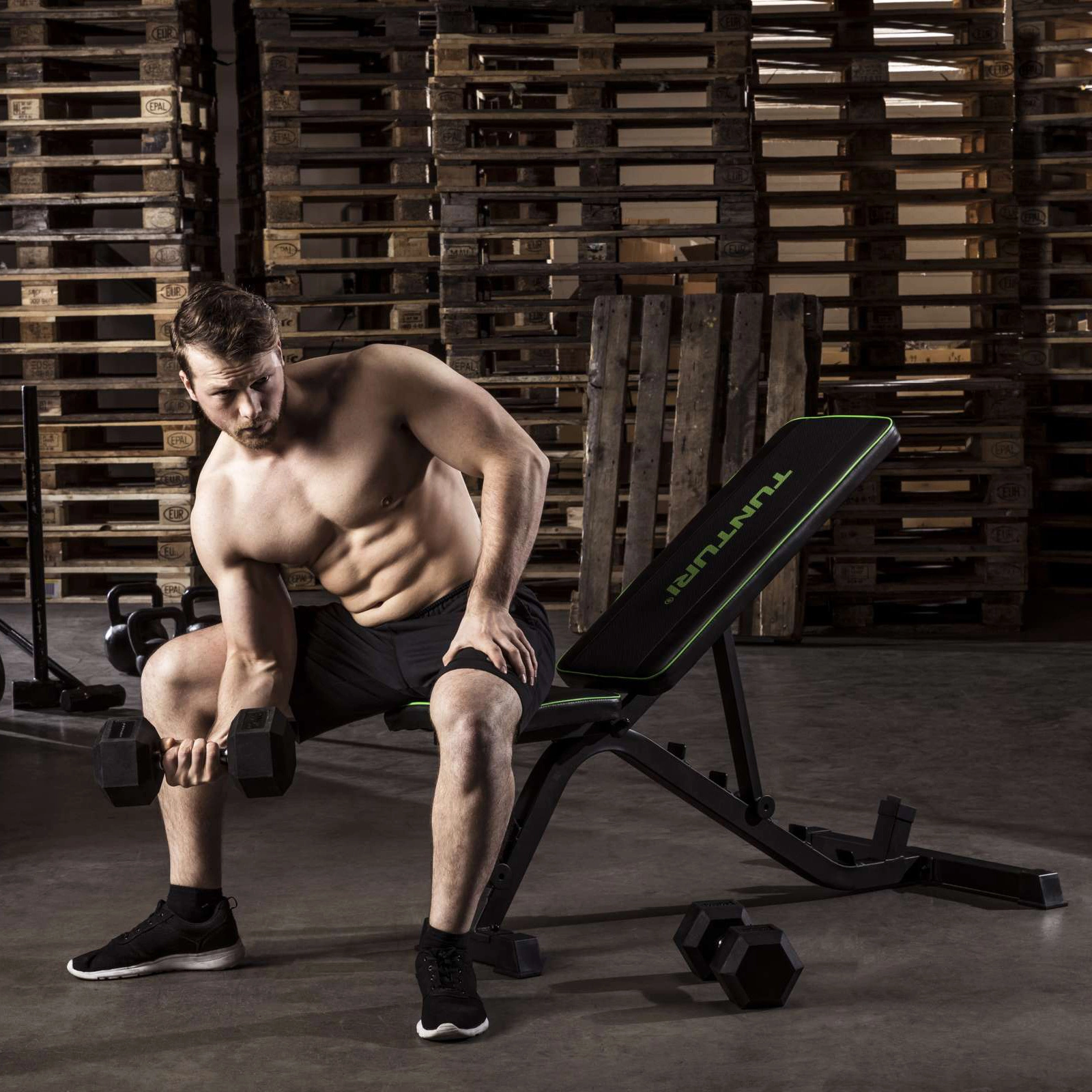 tunturi 02170 Zdjęcie produktu - pol pl LAWKA DO CWICZEN TUNTURI UB40 1003 2