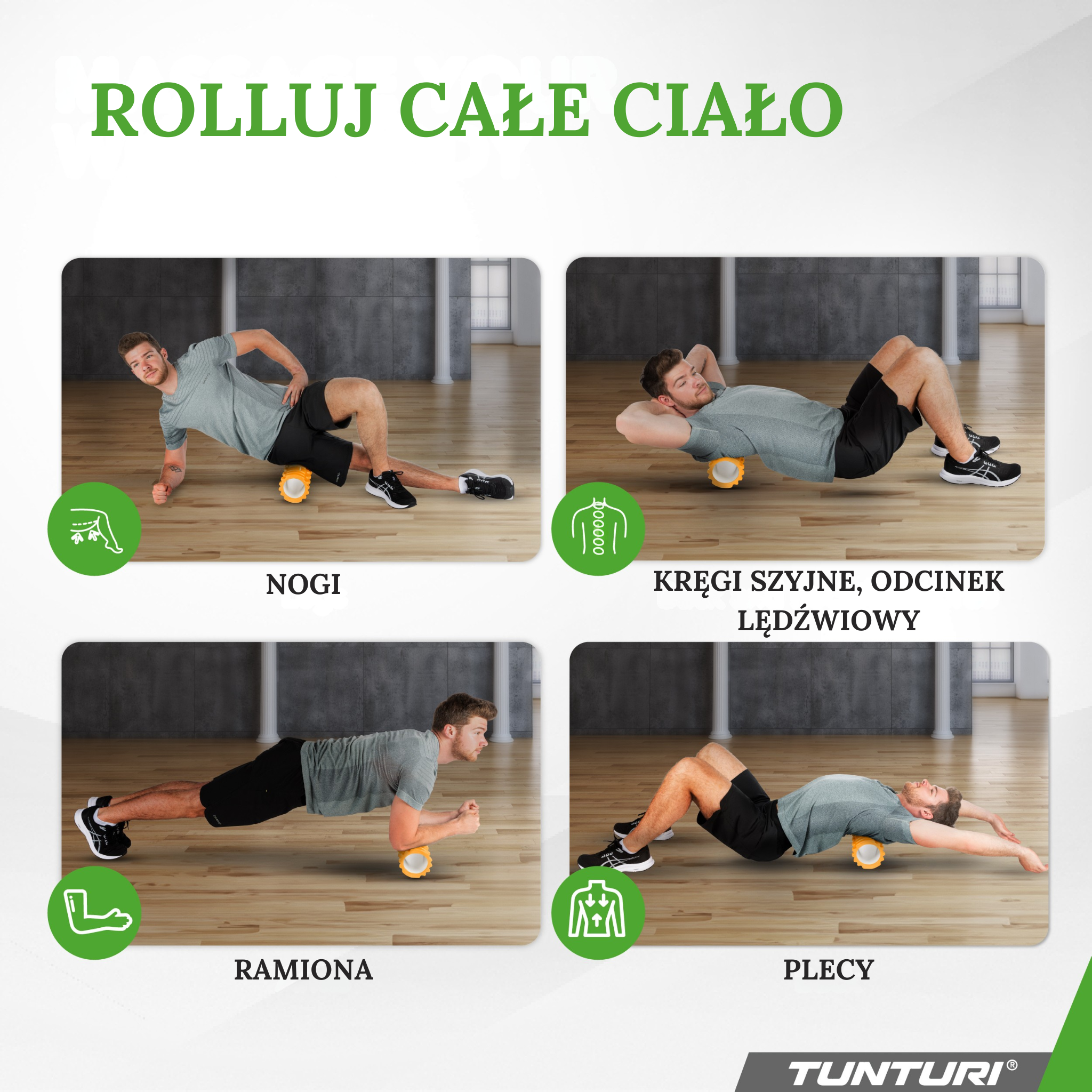 tunturi 07392 Zdjęcie produktu - MASSAGE YOUR WHOLE BODY