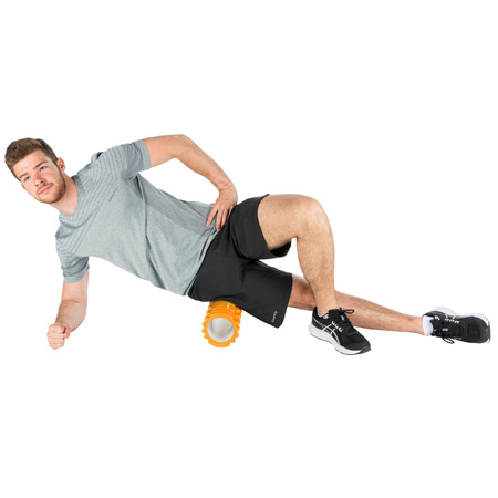 ROLLER WAŁEK DO MASAŻU 33CM TUNTURI, POMARAŃCZOWY