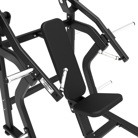 STACJA DO WYCISKANIA KLATKI PIERSIOWEJ NA SKOSIE TUNTURI PLATINUM INCLINE CHEST PRESS - PLATE LOADED - V-SERIES