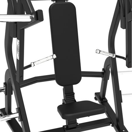 STACJA DO WYCISKANIA NA KLATKĘ PIERSIOWĄ - TUNTURI PLATINUM CHEST PRESS - PLATE LOADED - V-SERIES