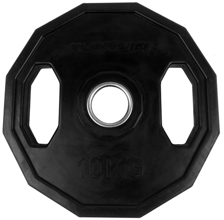 Talerz Olimpijski Gumowany Tunturi 10kg Zestaw 2 szt.
