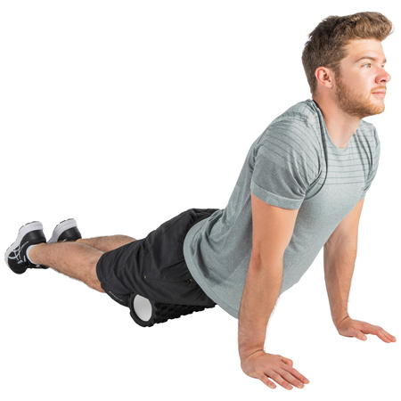 ROLLER WAŁEK DO MASAŻU TUNTURI 33 CM, CZARNY